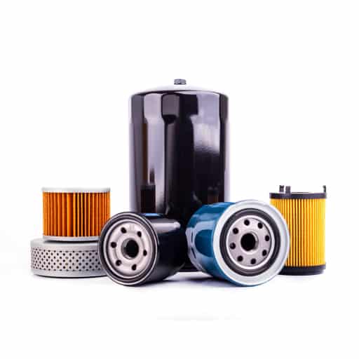 various car parts and filters